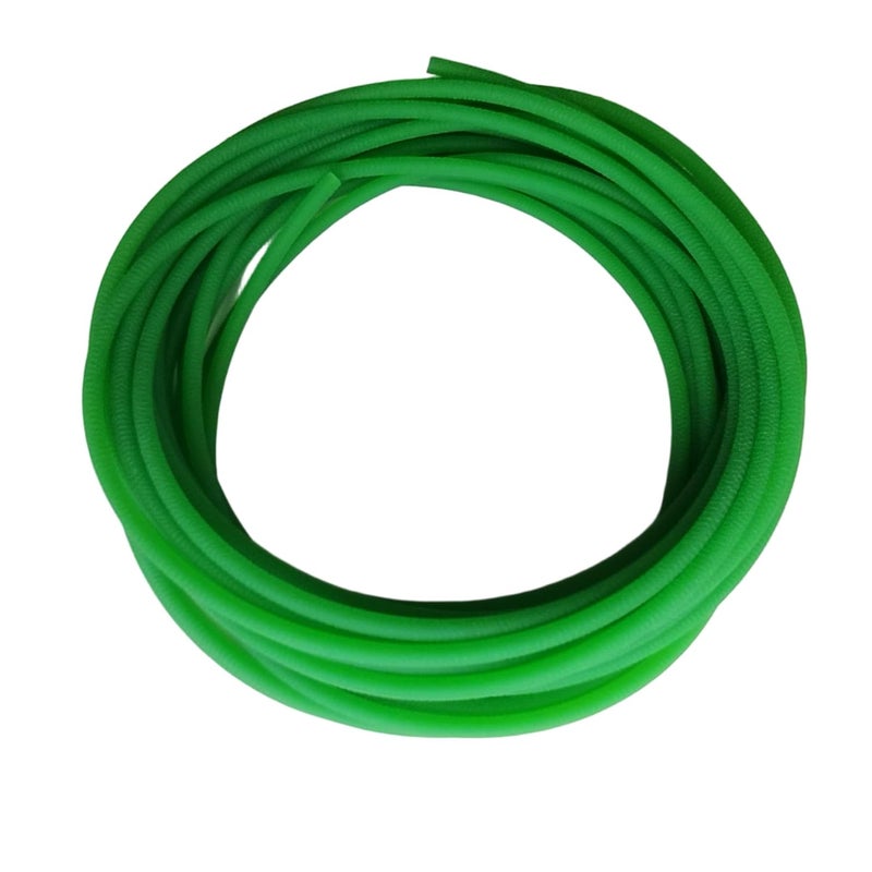 Zpcia 32.8 Ft 4mm OD PU Transmission Round Belt High-Performance Urethane Belting Green for Conveyor Bonding Machine Dryer - Image 1